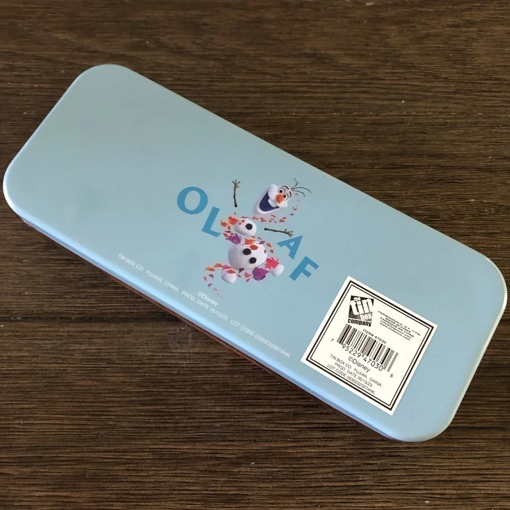 Disney Frozen Olaf Shoot tin pencil case